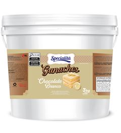 GANACHE 3KG CHOCOLATE  BRANCO