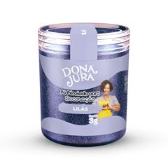 PÓ PARA DECORAÇÃO 3G LILAS DONA JURA