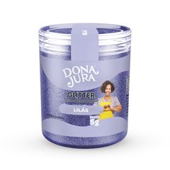 GLITTER PARA DECORAÇÃO 5G LILAS DONA JURA