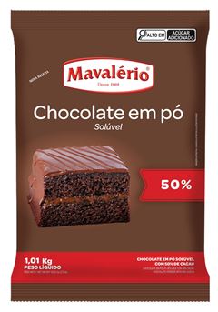 CHOCOLATE EM PO 50% CACAU 1,01KG