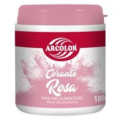 CORANTE EM PÓ 100G ROSA NOBRE