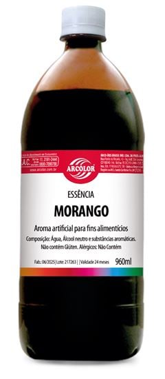 ESSÊNCIA ALÓOLICA MORANGO 960ML