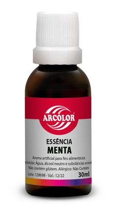 ESSÊNCIA ALCÓOLICA MENTA 30ML
